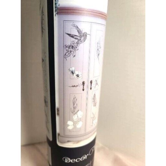 NEW Retired Hokus Pokus Hummingbird Furniture Transfer " Plum Et Fleurs" Paris - Picture 3 of 9